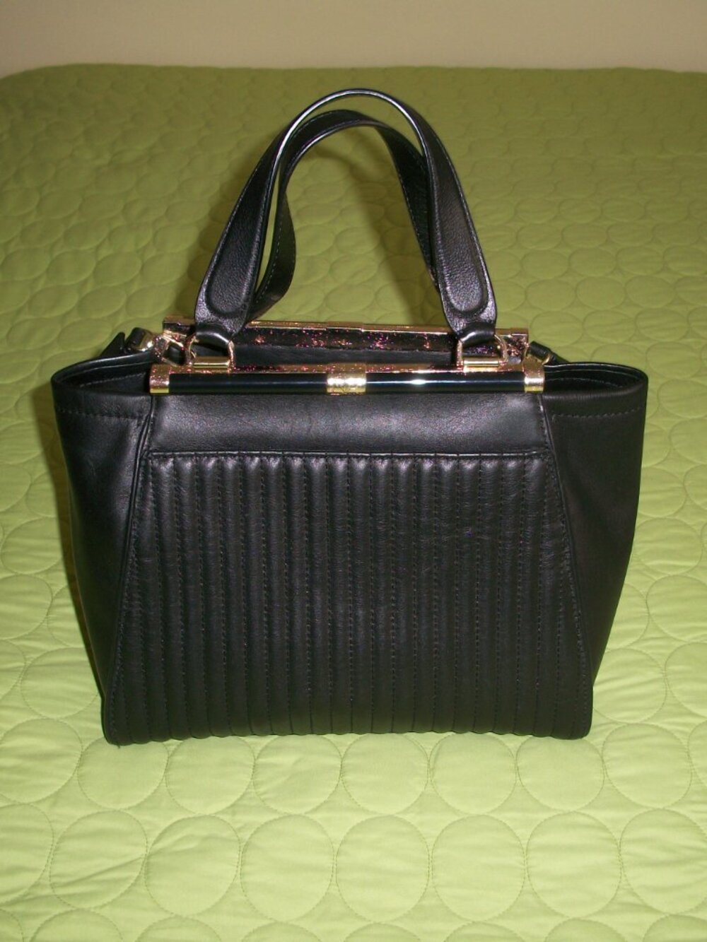 Diane Von Furstenberg 440 Breakaway Black Bag